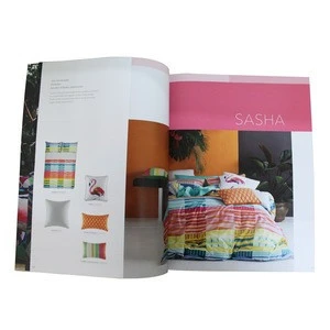Custom paper catalogue brochure booklet design printing
