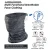 Import Custom pattern animal buff american flag face fabric Multifunctional Seamless tube bandana scarf mask from China