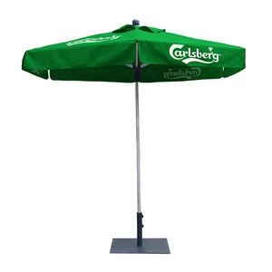 custom printed aluminum advertising garden umbrella