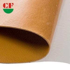 Custom thickness artificial kinds color PU synthetic leather fabric for bags surface