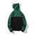 Import Custom two color Anti-Shrink hoodies apparel, design your organic cotton two tone embroidery hooded sweatshirts streetwear from China