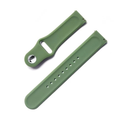Custom Universal flat back 20MM/22MM silicone strap Quick Release detach switch ear watchband for Samsung