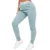 Import Customizable Ladies Sports Suit Elastic Mid Waist Sweatpants Workout Crop Top Set Basic Tank Joggers Custom Logo Womens Two from China