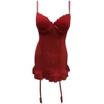 customized design  night wear ladies slim lingerie push up bra babydoll