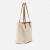Import customized fashion eco white cotton canvas fabric hand shopper bags women jute tote bag from China