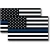 Import Customized Heavy Duty Car Truck SUV  Thin Blue Line American Flag Magnet Decal Car Magnetic Sticker from China