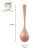 Customized LOGO Natural Wood Honey Stick Spoon