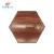 Import Customized Wood Grain Plate Hexagon Plastic Snack Serving Tray from China