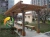 Import customized wpc pergola with roof vintage outdoor garden gazebo from China