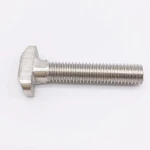 Customized  Zinc plated steel stainless steel hammer head screw for Industrial Fastener