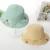 Import cute under brim sun hat for girls 2020 summer hot baby kids straw hat from China