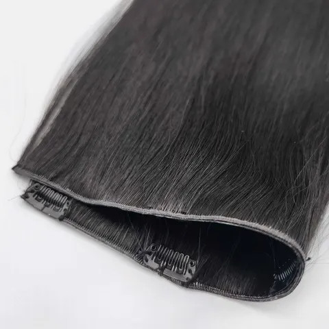 Cuticle Aligned Human Hair Weft 2024 New Products Wholesale 100% Virgin Remy Volume Genius Wefts