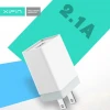 CX15 travel charger 2.1A smart output compatible for all devices security charging