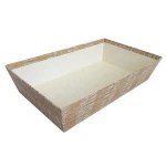 Decorative coffee table countertop kitchen food tray for breakfast tea & food packing cardboard tray