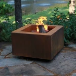 Decorative Corten Steel Chinese Outdoor Chimenea