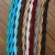 Import Decorative Edison Bulb Accessories Vintage 2 Core Twist Braided Fabric Cable Wire Electric Lighting Cord from China