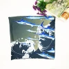 Digital print custom silk pocket handkerchief square for top grade suit
