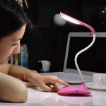 Dimmable Clip On USB Rechargeable LED Touch Sensor Reading Light Table Desk Lamp, Home & Garden, Lamps, Lighting &amp