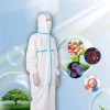 Disposable Isolation Clothing Uniforms Anti-Dust Protective Clothing Non-Porous Ventilation Block infeetion