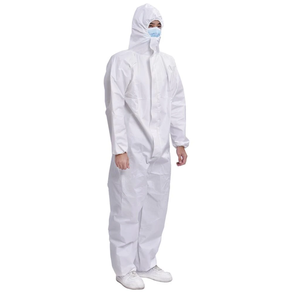Disposable non woven work coverall safety clothing Chemical Protective Clothing