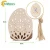 Import DIY Crafts Unfinished Wooden Easter Ornaments with Hemp Rope for Easter Party Supplies DIY Home Decor from China