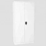 (DL-S1) Factory Wholesale 0.7 mm Knock Down 2 Swing Door Overhead Steel Filing Cabinets/Large Metal Storage Cabinets