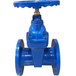 DN100 PN16 Ductile Iron Gate Valve Soft Seal Cast Iron Sluice Hard Seal Gate Valve