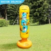 Doctor Dolphin Supplier Home Gym Fitness Boxing Fight Training Stress Relief Toy Inflatable Punching Bag For Kids