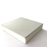 Double - sided purification of color steel PIR air duct panel material of insulation and fireproof board