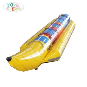 Inflatable Adult Water Sports Fly Fish Banana Boat Tube Towable