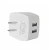 Import Dual USB SIROKA  wall charger US plug  universal mobile phones  travel,home charger adapter from China