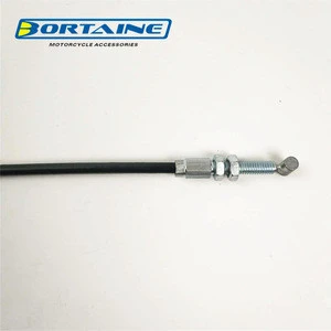 durable material motor parts accessories GN125 throttle cable for colombia market