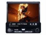 DVD player auto TTi 1 DIN, cu Bluetooth, TV si navigatie, model SA7024G, include harta Full Europa