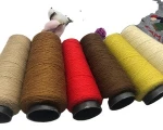 dyed blended  cotton organic yarn