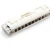 Import EASTTOP T008LS high quality 10 holes blues harmonica packaged in white plastic box from China
