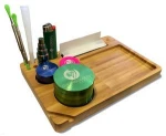 Eco-friendly Bamboo Desktop Office Organizer, Storage Tray