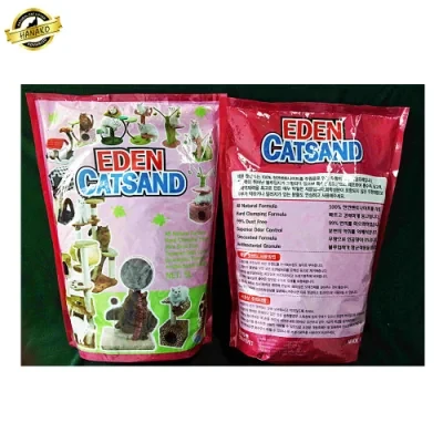 Eco-Friendly Flushable Organic Charcoal Cat Litter