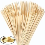 Eco-friendly Wooden Skewer bamboo sticks bbq set tools with custom logo
