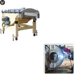 Economy 10 ton single girder overhead crane,top running bridge crane with hoist