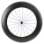 Import edge bicycle chopper dimple surface carbon wheelset 88mm fat bike wheels aero spoke clincher from China