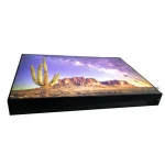 Edgelight large fabric light box for advertising