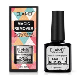 ELAIMEI Professional magic remover burst nail polish soak off gel