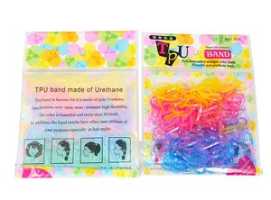 Elastic Hairbands Ties Braids Plaits clip Rubber Rope Ponytail Holder Hair Accessories 300pcs/pack