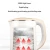 Import Electric kettle 304 stainless steel kettle double layer anti scalding all steel seamless kettle from China