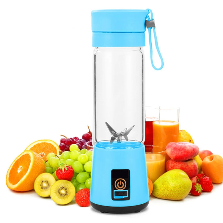 Electric Mini Usb Fruit Smoothie Food Mixer Bottle Cup Rechargeable Juicer Portable Blender