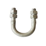Electric Power Fitting Pole Line Hardware Accessories Connect Cable Stainless Bolt Type Anchor Shackle Bow Shackle