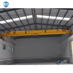 Electric single beam bridge crane 10 ton