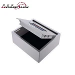 electronic hotel safe, deposit safe with drawer