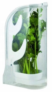 Elemental Kitchen Plastic Fresh Herb Storage Jar