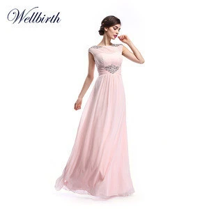 embroidery boutique pink women long evening party dress lace pink homecoming dresses